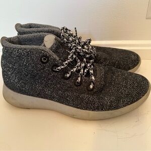 Allbirds high back shoes sneakers WRU M 10 10 wool runners gray
